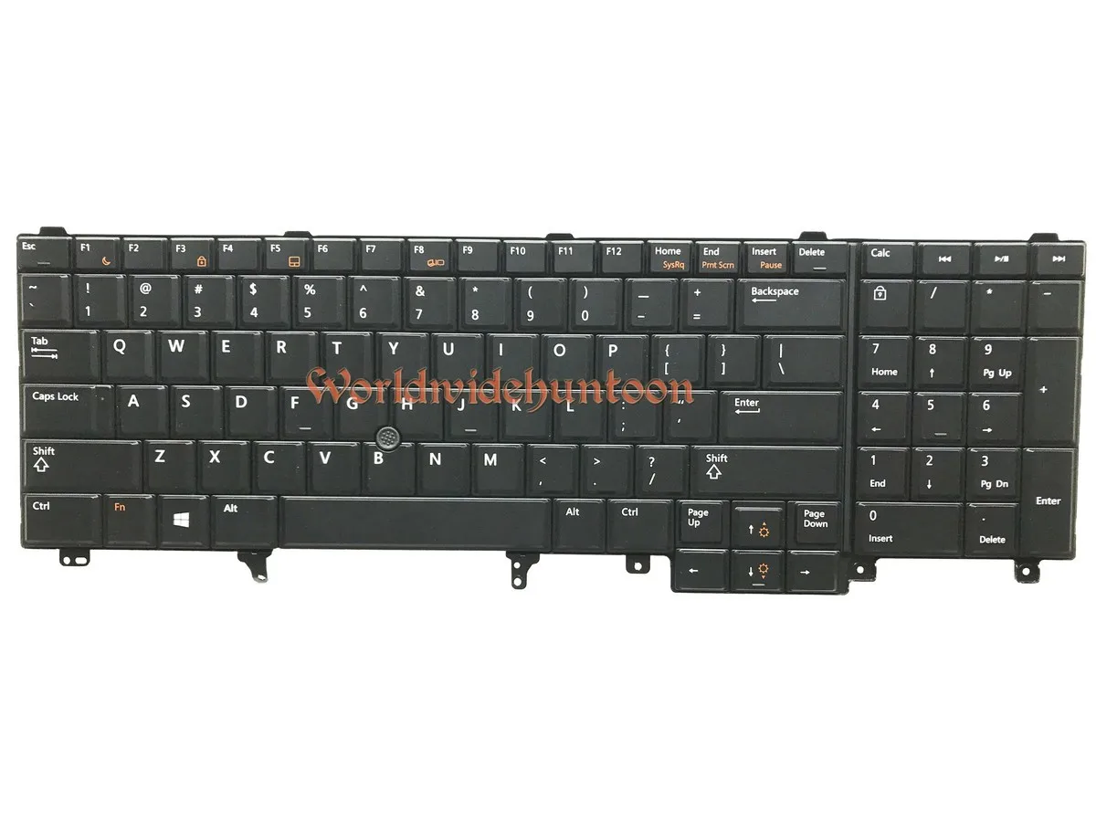 Оригинальная клавиатура Reboto для ноутбука Dell Precision M4600 M4700 M4800 US Layout без подсветки CN