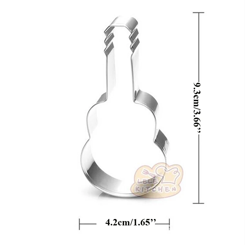 1 шт. музыкальные инструменты виолончель резак для печенья металлическая форма