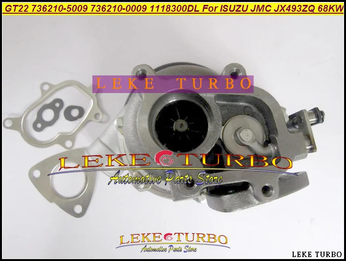 Турбокомпрессор GT22 736210 5009 0009 1118300DL для ISUZU JMC JX493 JX493ZQ 68 кВт|turbocharger| |