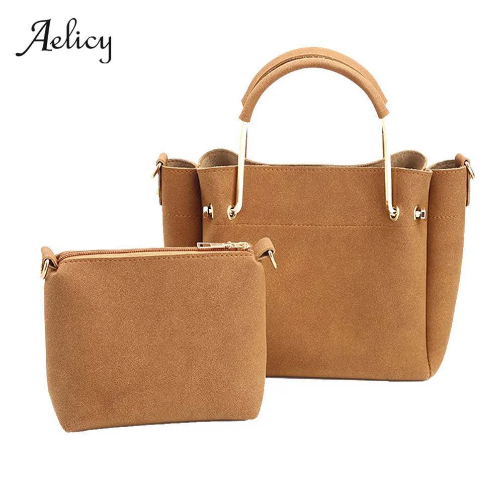 Aelicy Женский комплект из 2 предметов сумки через плечо сумка тоут двух Bolsa Feminina Bolsos