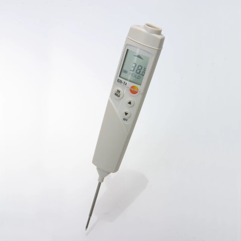 Инфракрасный термометр Testo 826 T4 с лазерной маркировкой и зондом проникновения для