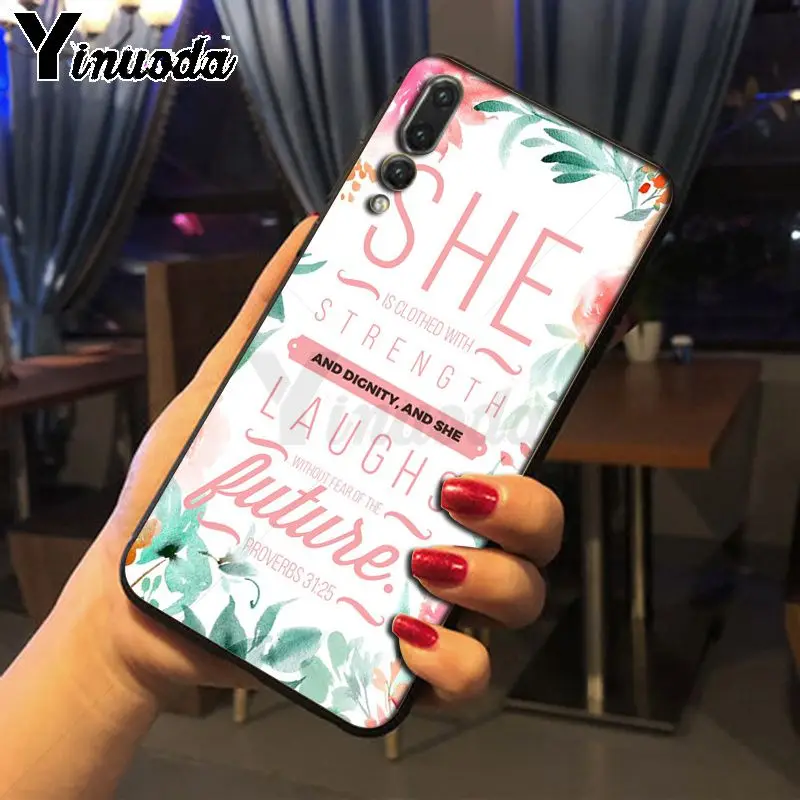 Чехол для телефона Yinuoda Bible Иисус Христос христианский крест huawei p20 pro p20lite mate10pro nova 3i mate20 pro|Чехлы-накладки| |