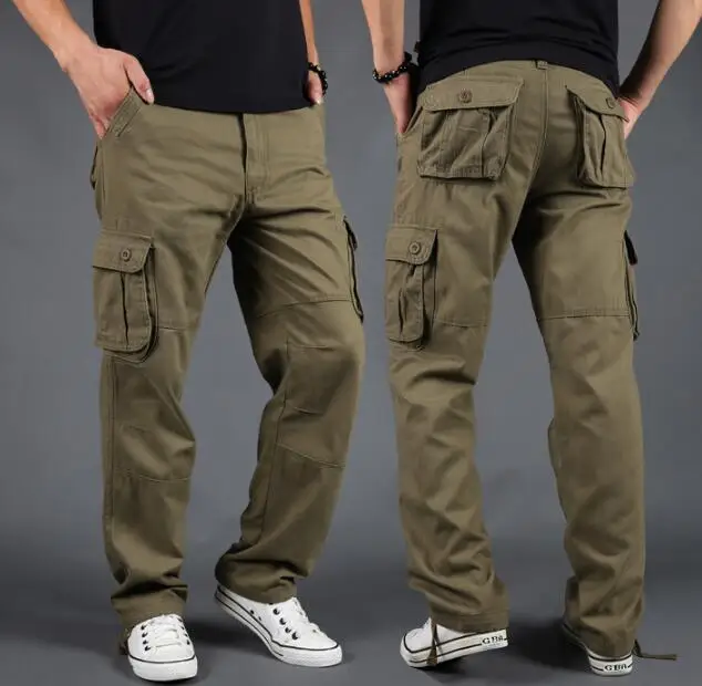 Мужские брюки карго мужские повседневные военные тактические с несколькими