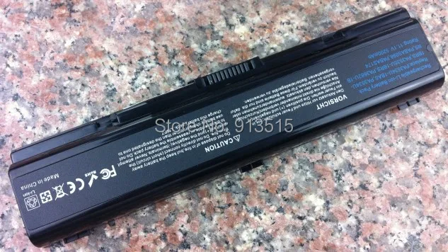 Аккумулятор на 5200 мА · ч для Toshiba Satellite Pro L550 L450 L300 A300 A200 A210 A350 A500 L500 PA3534U 1BAS PABAS098