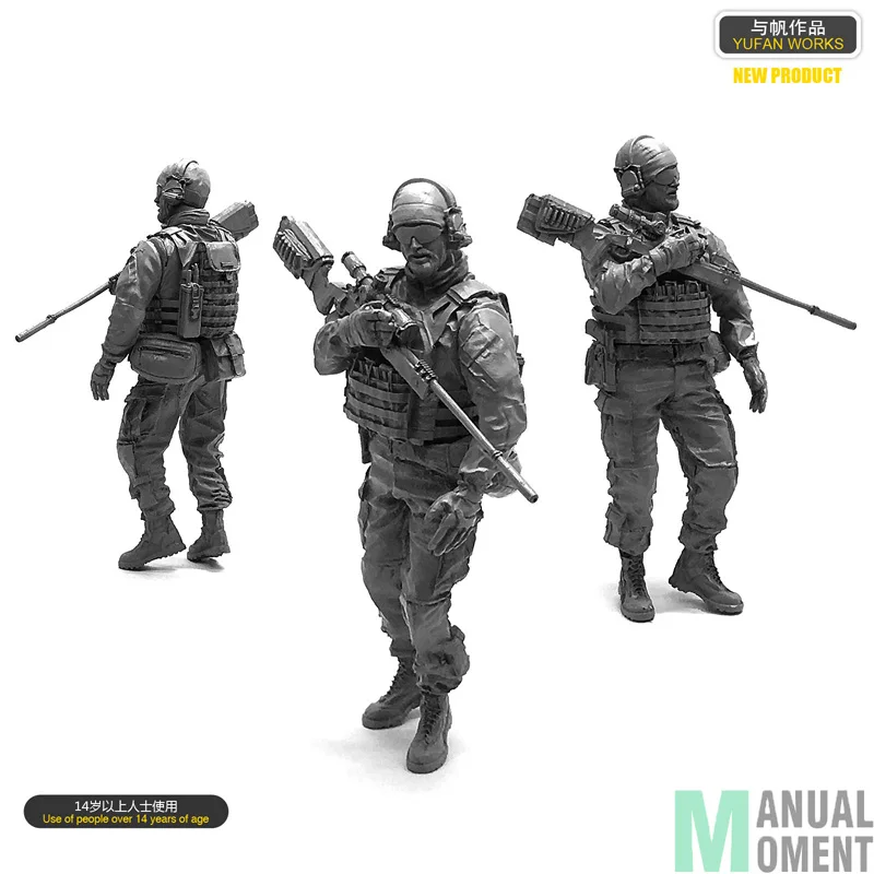 Миниатюрный 1/35 американский морской уплотнитель коммандер Снайпер