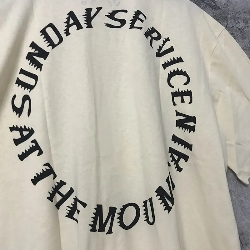 Футболка Мужская/женская оверсайз с принтом в стиле кэжуал 19SS | Мужская одежда