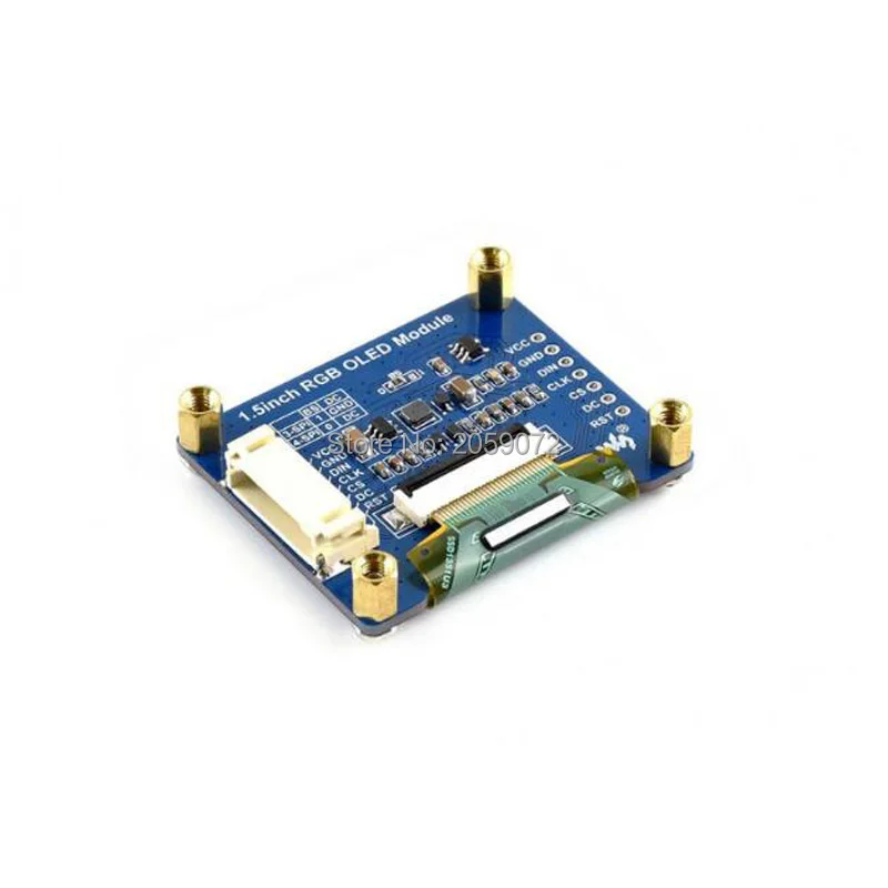 1 5 дюймовый дисплейный модуль OLED rgb 128x128 SPI/I2C 16 битный высокий цвет SPI