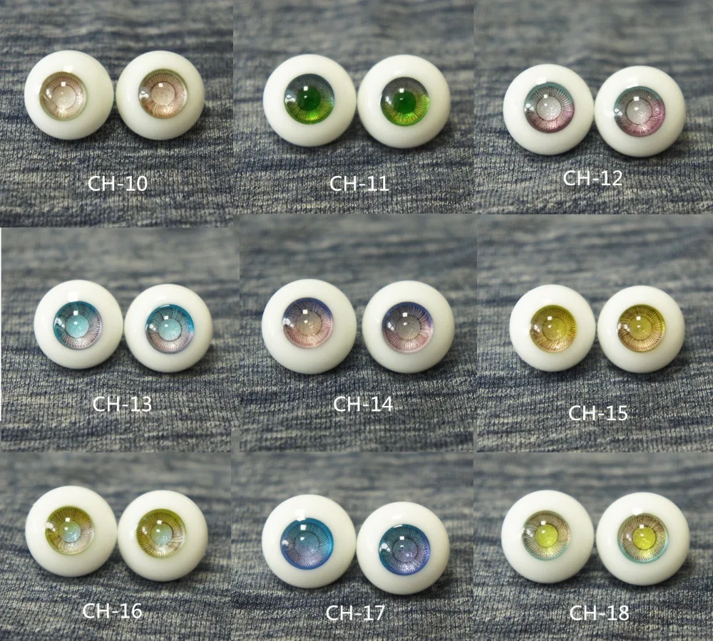 Стеклянная кукла ECH BJD серии 1/12 1/8 YOSD MSD SD eyes 22 см 24 ручная работа стеклянная eyes|doll