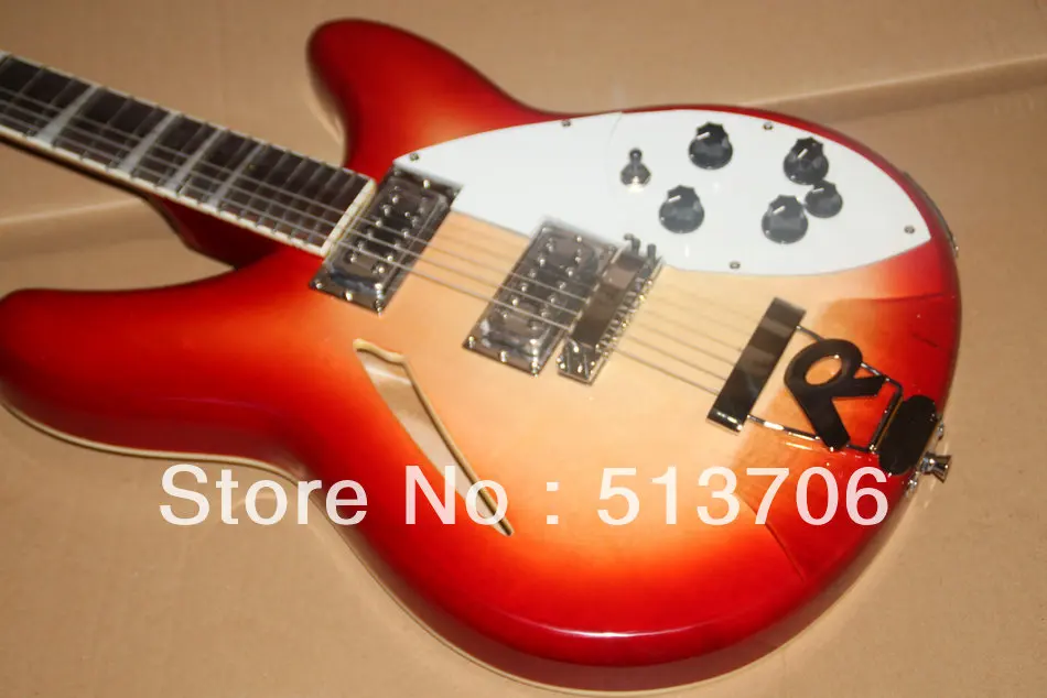 Электрогитара Cherry Burst с 6 струнами высококачественные музыкальные инструменты