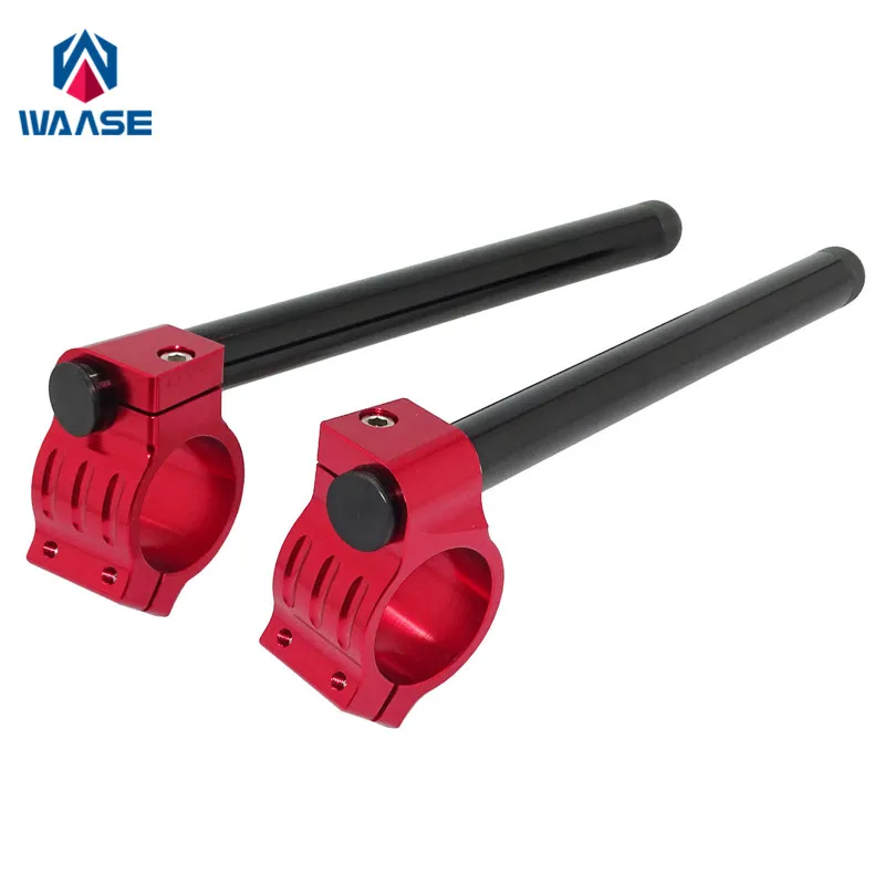 

Waase 1/4 "22 мм зажим для руля Ons ручки вилки ручки 31 33 35 36 37 39 41 43 45 46 48 мм черно-красный для Kawasaki для Honda