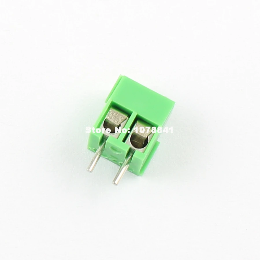 20 штук 3 5 мм Шаг 2 pin way прямые булавки PCB Винтовые клеммы разъема KF350 2P|connector block|connector