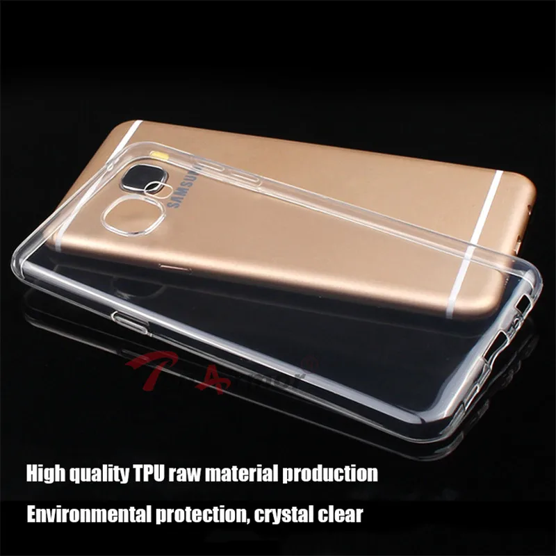 Мягкий Кристальный чехол для Samsung Galaxy C5 C7 Pro C8 C10 Xcover4 On5 On7 G360 G850 G530 E7 Note 3 4 5 8