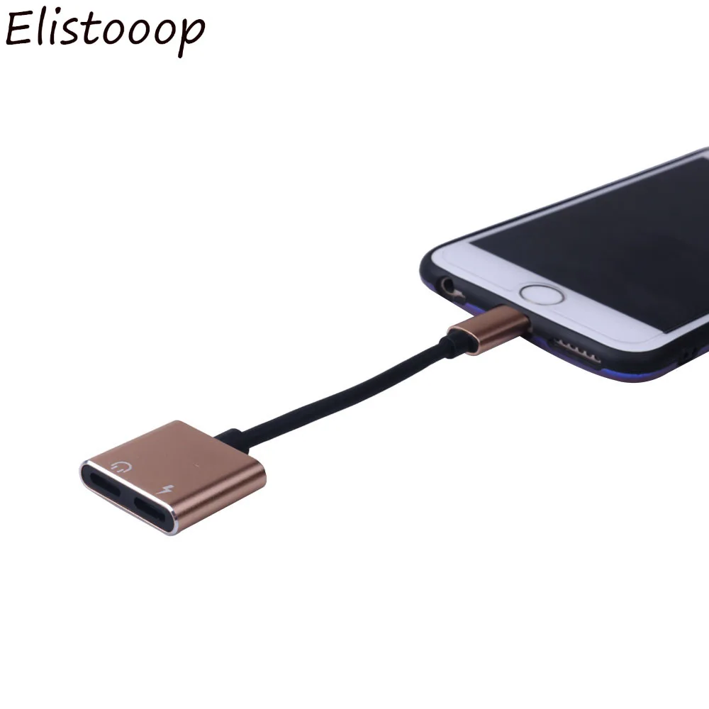 Для Lightning to Dual для 2в1 зарядка аудио адаптер наушники кабель конвертер Apple iPhone |