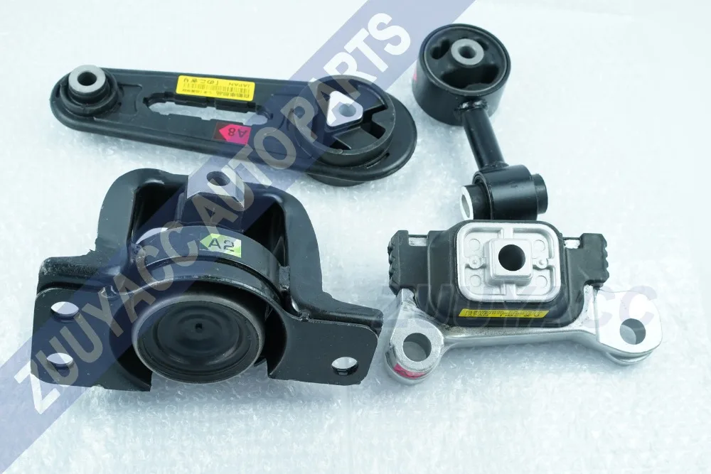 4 шт OEM опорный кронштейн двигателя крепление для Nissan Almera Sylphy G11 05-12, 53360-ED448 51440-ED336 36625-VB100 49110-ED442