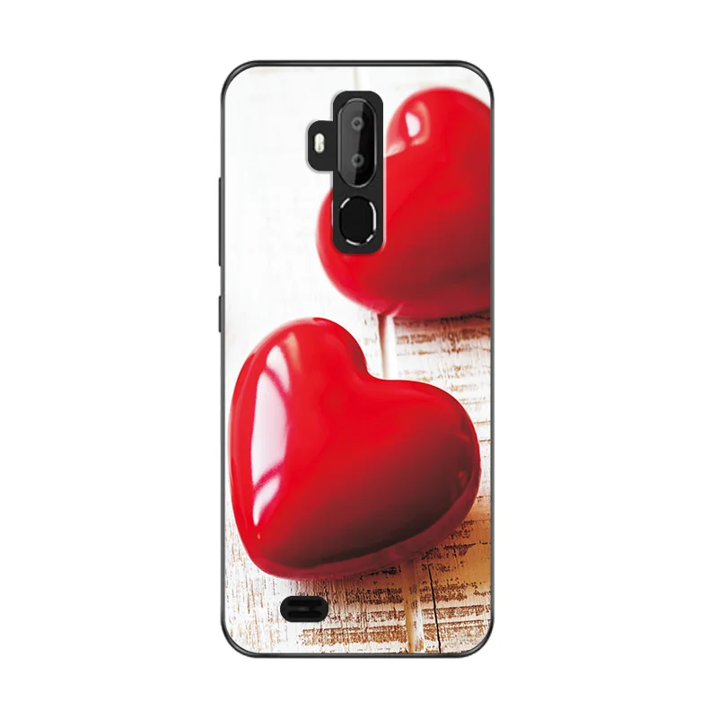 Милый модный чехол для телефона Oukitel C 8 Love Heart, силиконовая задняя крышка для Oukitel C12 Pro, чехол-бампер Oukitel C8 - Цвет: W73