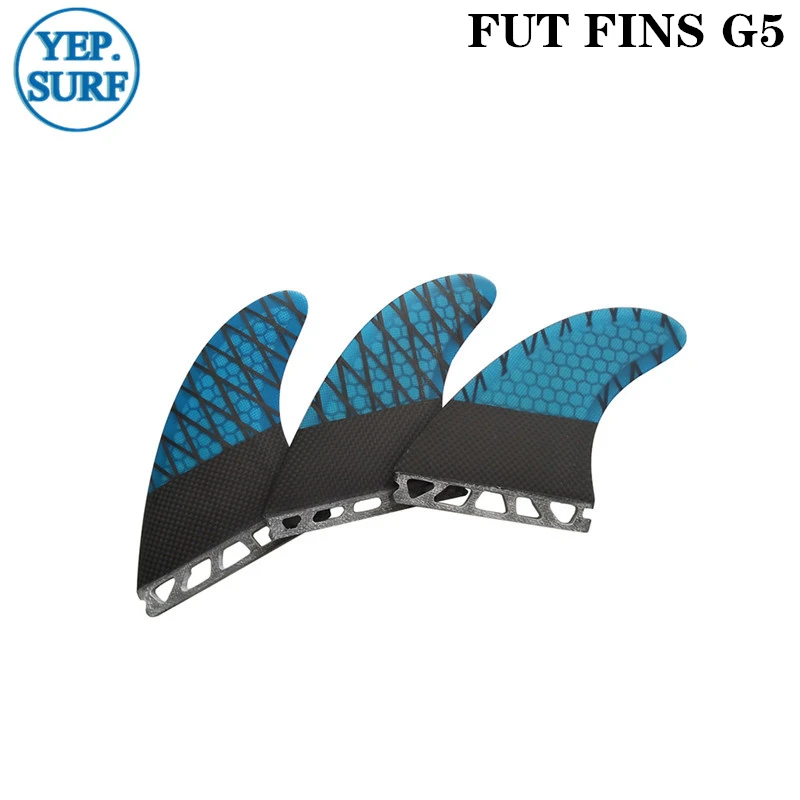 Future G5 Fin желтые сотовые плавники для серфинга будущее искусственное