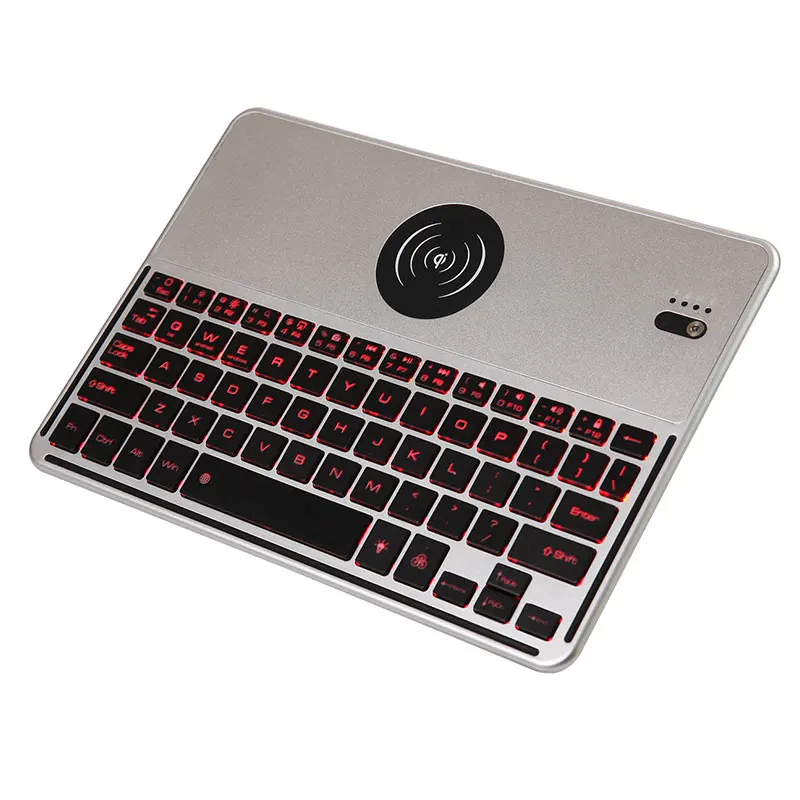 Универсальная беспроводная клавиатура с подсветкой и Bluetooth 3 0 для iPad iPro Air 2 Microsoft