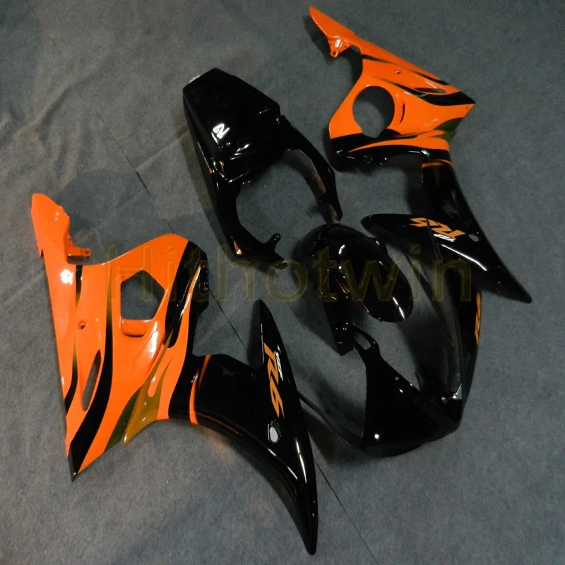 

Custom motorcycle ABS Plastic Body kit for YZFR6 2003 2004 2005 YZF R6 Fairings bodywork set blue
