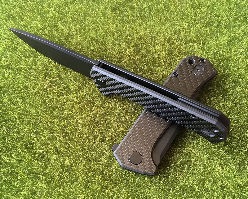 NIGHTHAWK Flipper 0804CF CTS 204P лезвие из титана CF ручка складной нож для походов на природе охотничьи Карманные Ножи EDC инструменты