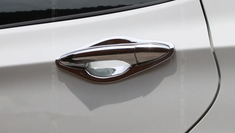 FUNDUOO для Hyundai Verna 2010 2011 2012 2013 новая хромированная Автомобильная крышка с дверными