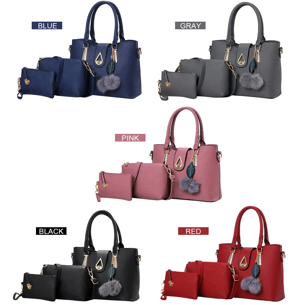 Aelicy женская кожаная сумка через плечо 3 шт.|crossbody bags for women|bags womenbag designer |