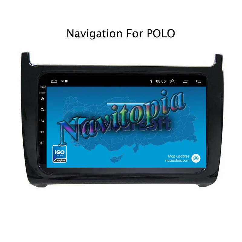 9 &quot2.5D Android 8 1 автомобильный DVD gps плеер для VW Polo 2011 2018 Автомагнитола стерео
