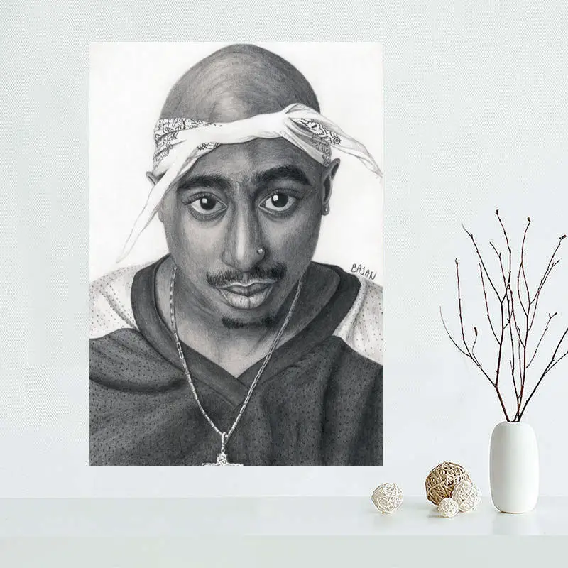 G0216 для телефона с изображением Тупака плакат Топ Декор 2pac комната стены холст