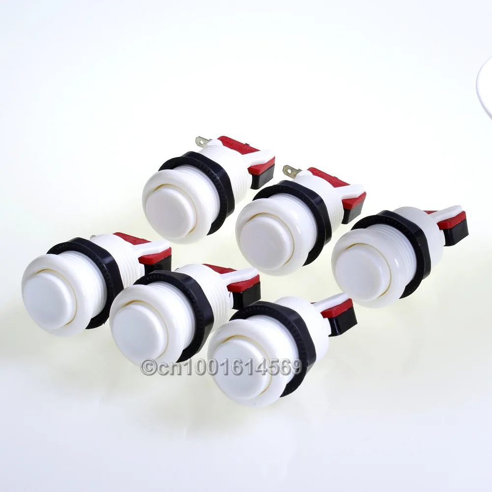 Новинка 6 шт./лот аркадная 8-Liner кнопка Happ для аркадной машины аксессуар Вишенка