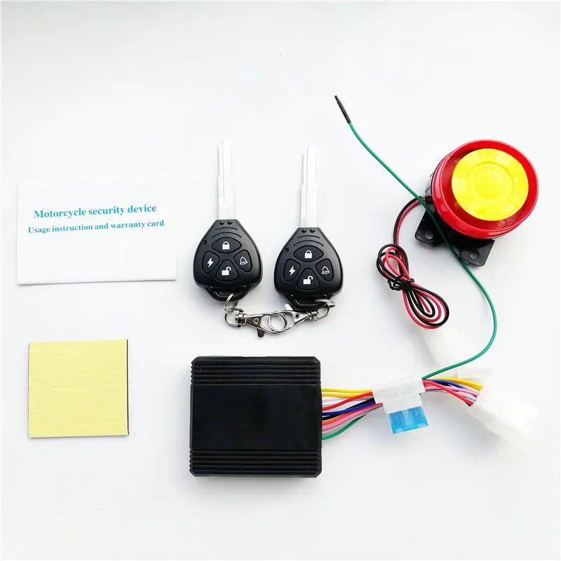

Waterproof Motorcycle Alarm Keyless Entry Remote Start Engine Protection Bike Moto Theft Scooter Motor Alarm System For Kawasaki
