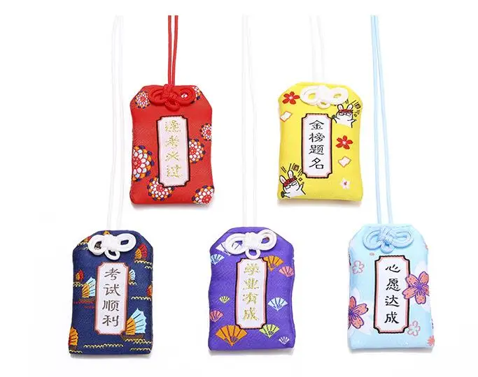 1 шт. японская традиционная подвеска Omamori Fortune Love Study Success In Wok Safety Health Good Luck милый подарок вечерние сувениры