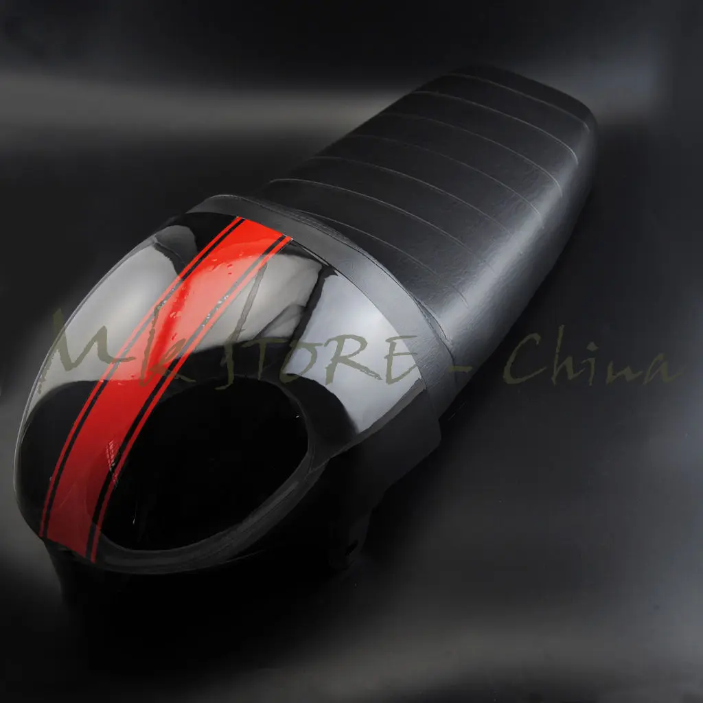 Новинка 2017 года весь черный стиль Universa 64 см Брисбен мотоцикл пользовательские