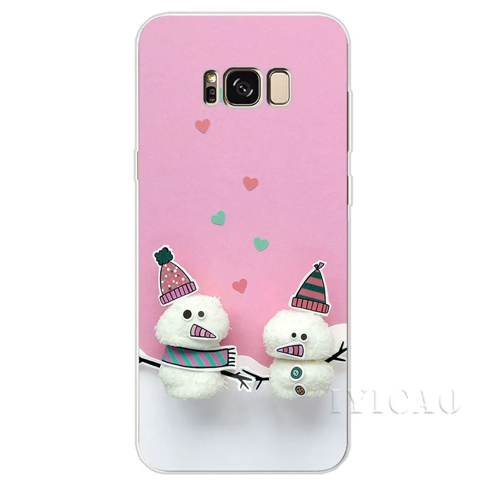 IYICAO Счастливого Рождества жесткий чехол для Samsung Galaxy A3 A5 2015 2016 2017 A6 A7 A8 A9 плюс 2018