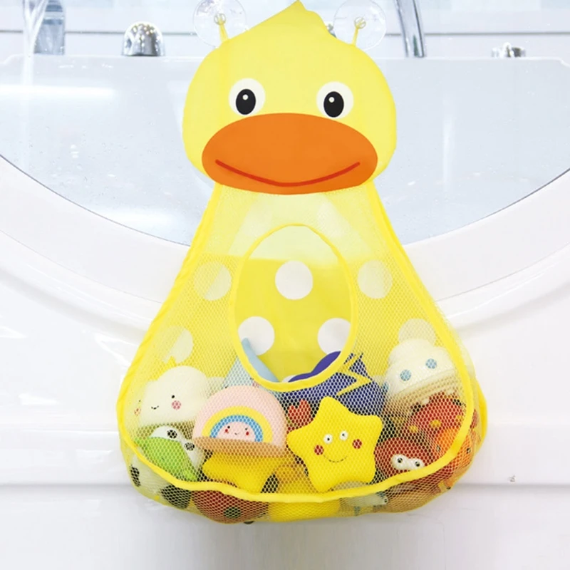 

Baby Animal Mesh Net Storage Bag Forg Duck Mesh Bag For Children Beach Small toys