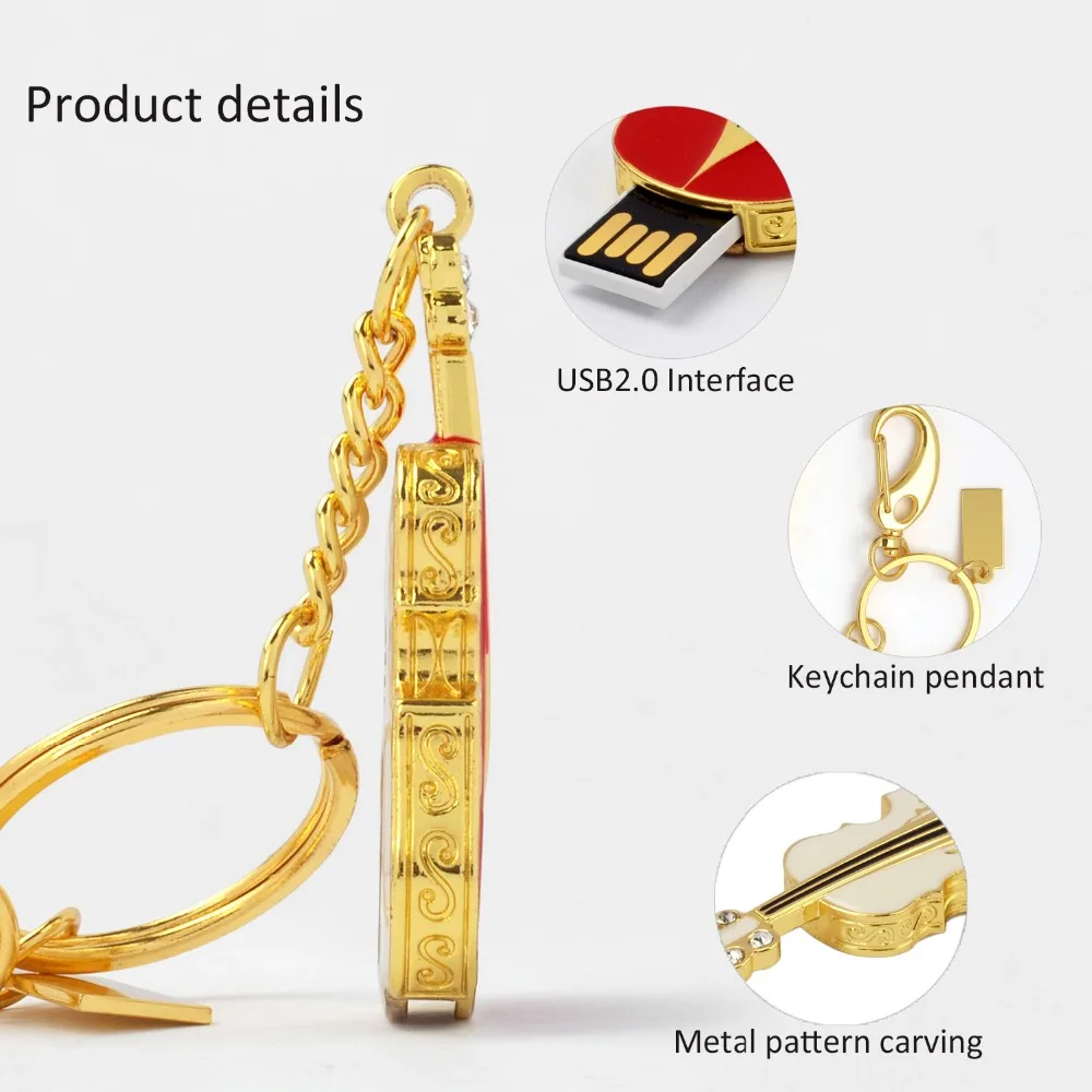 LEIZHAN USB флеш накопитель музыкальный инструмент электрогитара скрипка 64 ГБ 32 16 8 4