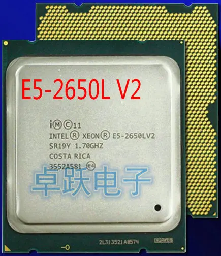Процессор Intel E5 2650L V2 10 Core 1 7 ГГц LGA2011 бесплатная доставка|cpu processor|e5 cpuintel cpu processor |