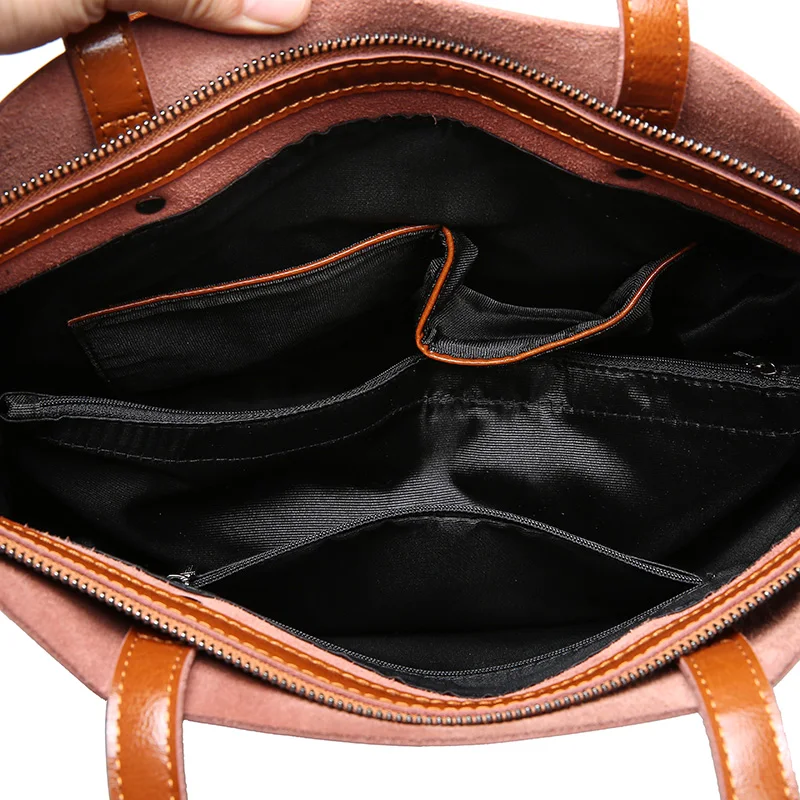 MANFUNI Натуральная кожаные сумочки Большие женские сумки на плечо винтажная