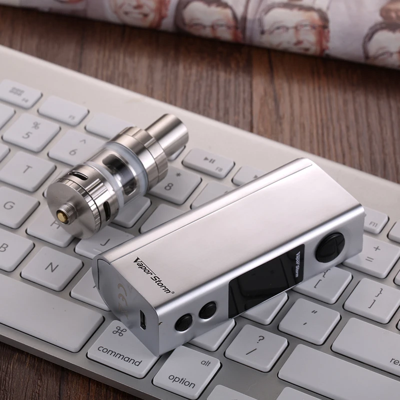 Original Electronic Cigarette Vape 80W Box Mod Hookah 4.5ml Tank Vaporizer OLED E Without Battery | Электроника