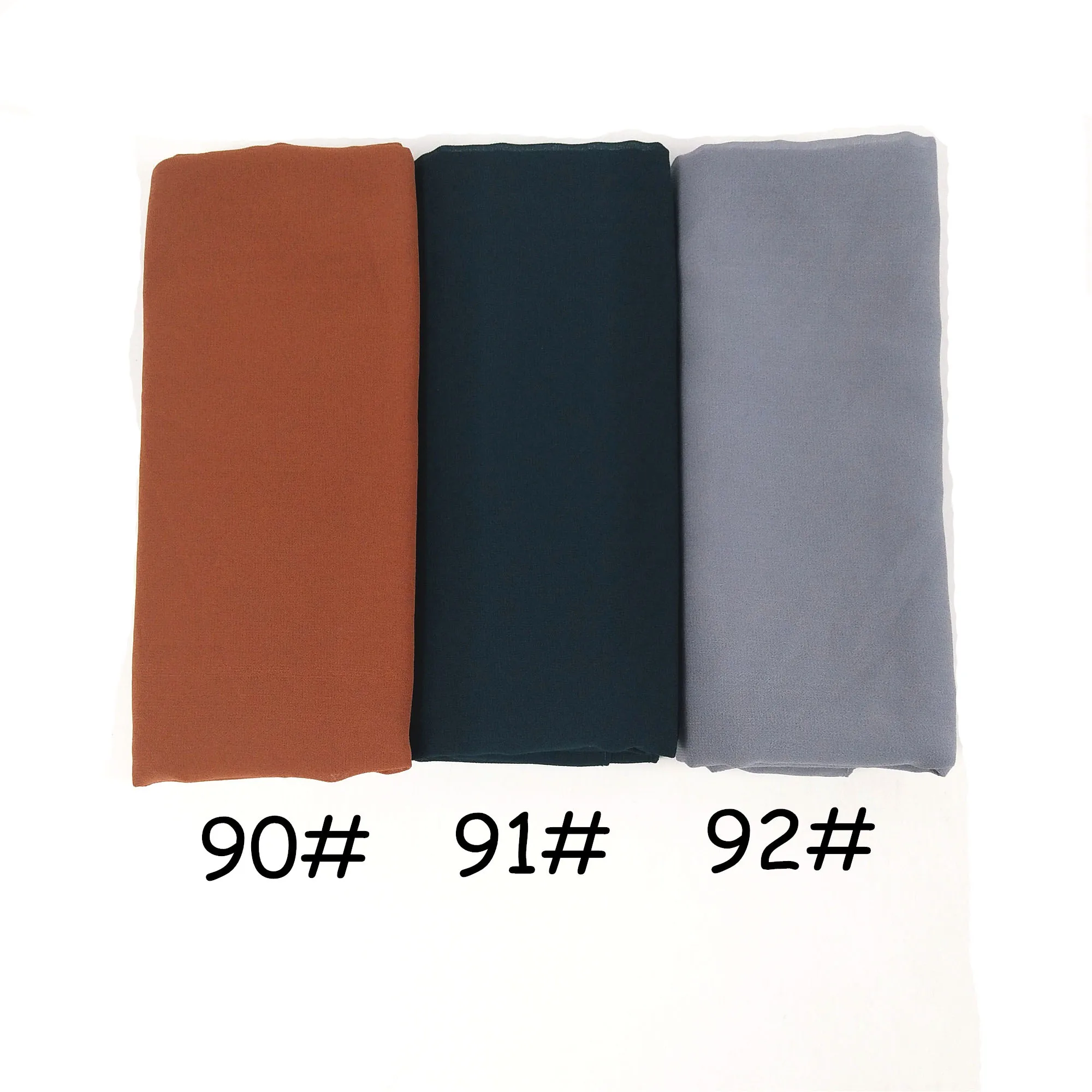 

M23 Hot sale plain bubble chiffon hijab scarf shawl wrap lady headband women scarf/scarves 180*75cm