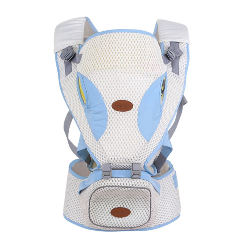 blue Honeylulu 3D дышащая сетка детская многофункциональная переноска слинг для новорожденных кенгуру для ребенка Ergoryukzak переноска для детей - Цвет: blue