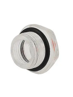 Запасные части 20 мм Диаметр Мужской поток воздушный компрессор уровень масла