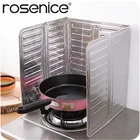 Защита от брызг на стену из алюминиевой фольги для газовой плиты, защита от брызг масла, кухонный инструмент, изоляция для приготовления пищи, защита от брызг