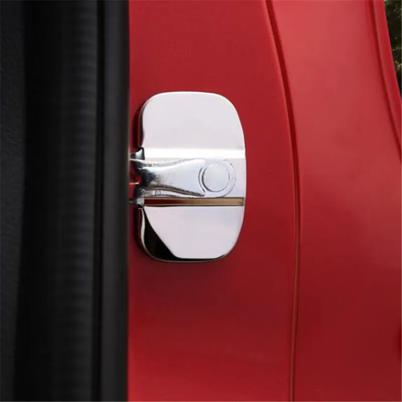 4 PCS Car Door Lock Buckle Decorated Rust Guard Protection Cover for LandWind X7 X8 MG5 Rattan Roewe 350 550 Chevrolet Captiva | Автомобили