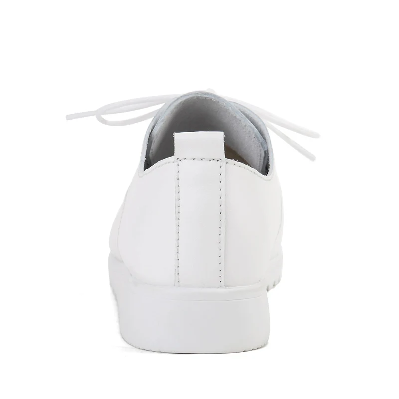 LEMAI/женская кожаная обувь на плоской подошве сезон весна-лето 2018 года модные