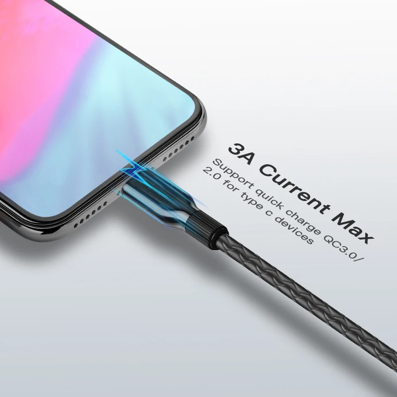 Suntaiho USB Type C кабель для Xiaomi Redmi Note 7 K20 Pro Samsung A50 Huawei Быстрая зарядка зарядное