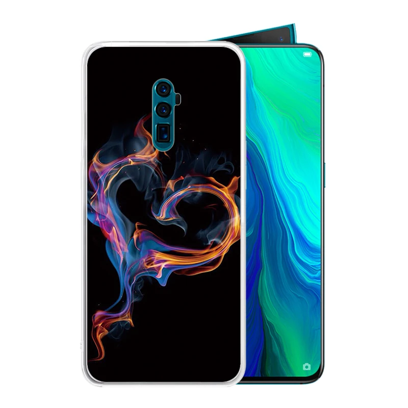 Мягкий силиконовый прозрачный чехол из ТПУ для OPPO Reno 10x zoom Reno2 F 2 Z R17 R15 R11 Plus 9S R15X Ace K5
