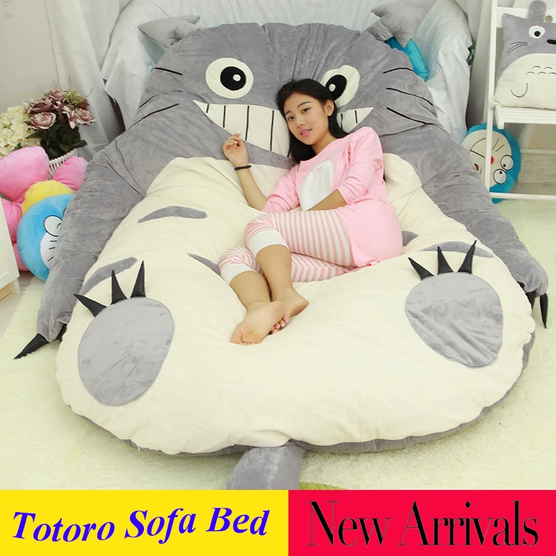 Модный мультфильм Тоторо ленивый диван кровать милые татами спальный мешок