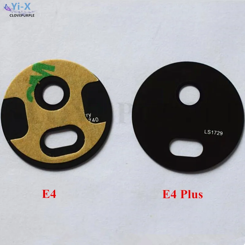

Оптовая цена 100 шт./лот задняя камера стеклянный объектив с наклейкой для Motorala Moto E4 E4 Plus