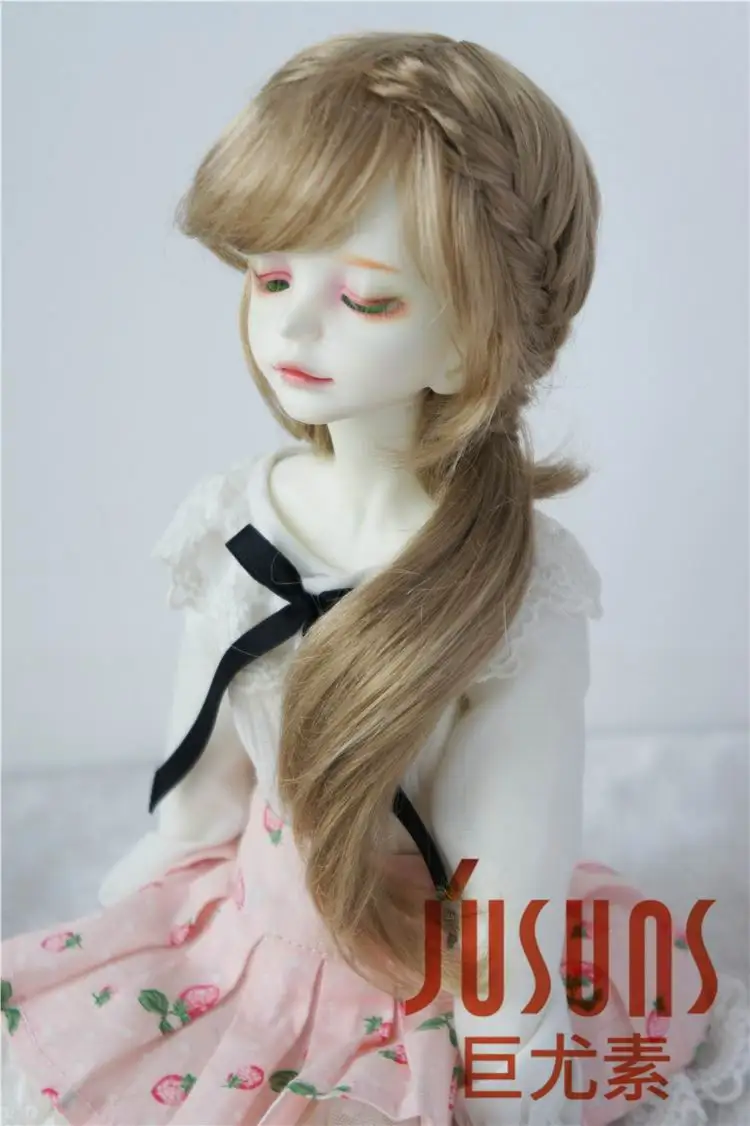 JD188 1/6 1/4 модные BJD химическое мохер кукла парики Фрага длинный парик 6 7 дюймов 8 для