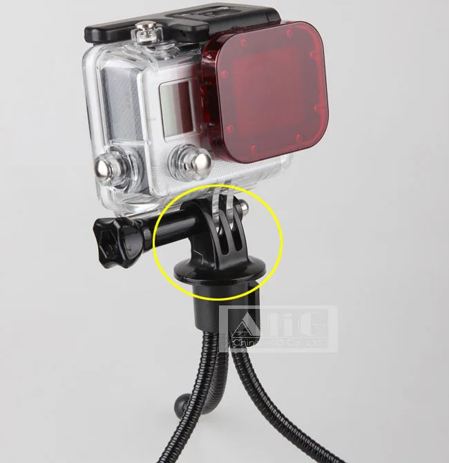 Для экшн-камеры Hero 4 3 SJ4000 SJ5000 адаптер крепления 1/4 винт для штатива монопода