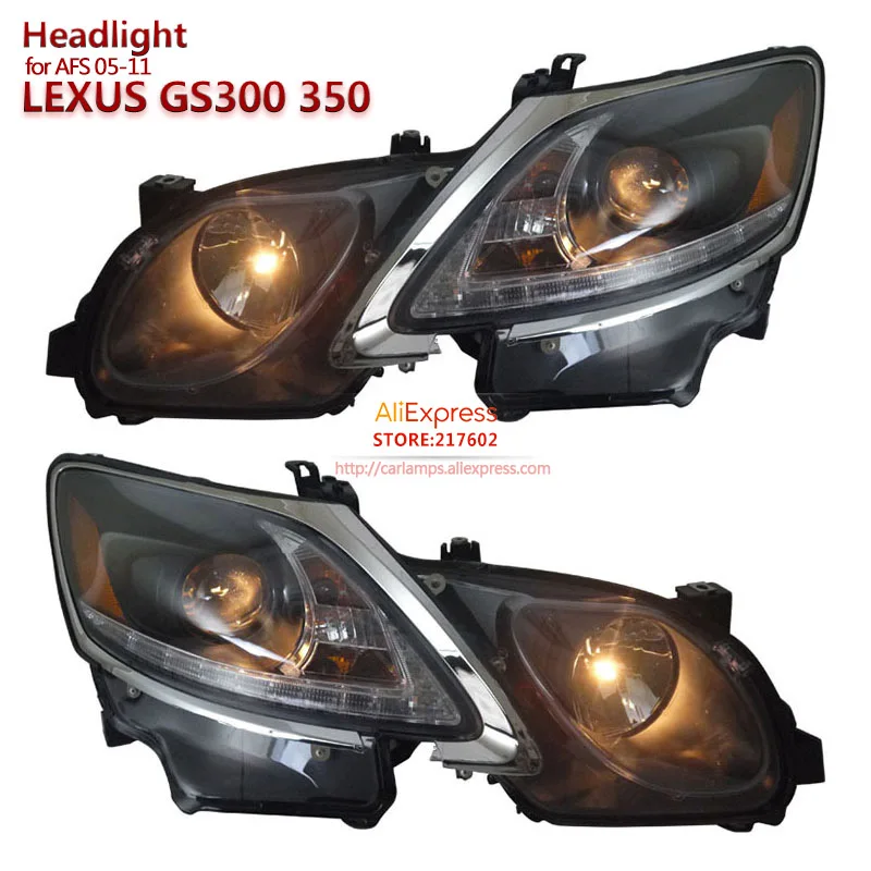 SONAR бренд для Lexus GS300 GS350 GS430 GS450 головной светильник в сборе подходит 2005-2011 AFS модель